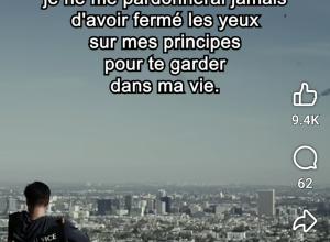  Il y a deux semaines, mon compagnon m’a demandé en mariage.